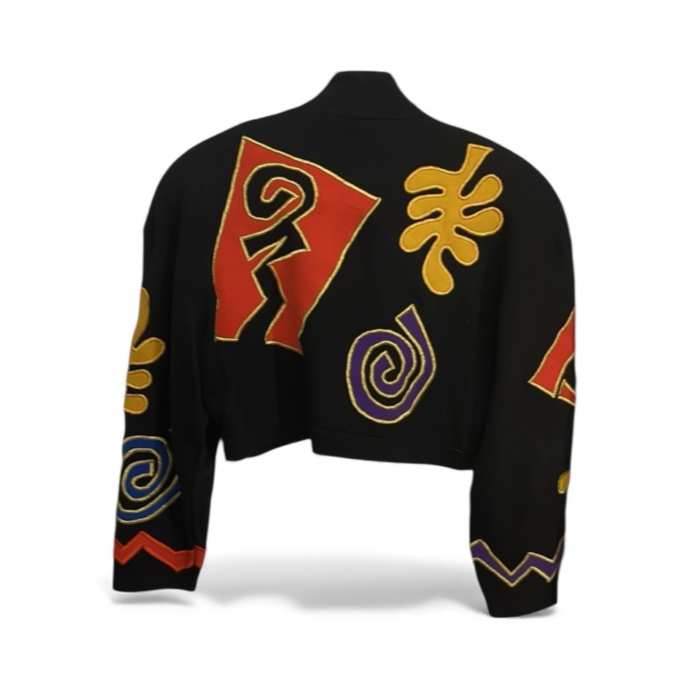 Ibe 80s Vintage Retro Blazer - Picture 2 of 3